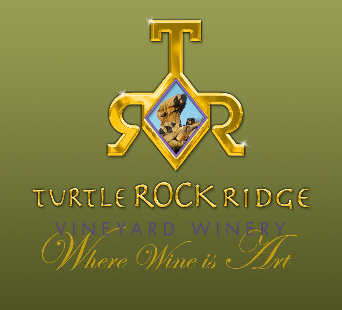 Turtle Rock Ridge Winery Logo